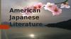 American japanese literature