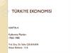 Türki̇ye ekonomi̇si̇