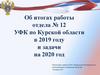 Итоги работы управления Федерального казначейства по Курской области