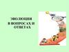Эволюция в вопросах и ответах