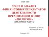 Учет и анализ финансовых результатов деятельности организации в ООО «Полигон»