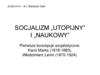 Socjalizm „utopijny” i „naukowy”