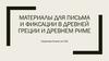 Материалы для письма и фиксации в Древней Греции и Древнем Риме