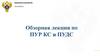 Обзорная лекция по ПУР КС и ПУДС