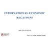 International economic relations