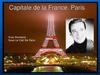 Capitale de la France. Paris