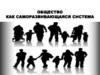 Общество как саморазвивающаяся система