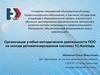 Организация учебно-методической деятельности ПОО на основе автоматизированной системы 1С:Колледж