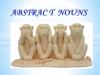 Абстрактные существительные