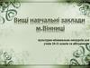 Вищі навчальні заклади Вінниці