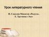 И. Соколов-Микитов «Радуга». Е. Трутнева «Эхо»
