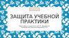 Защита учебной практики