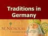 Traditions in Germany