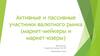Активные и пассивные участники валютного рынка (маркет-мейкеры и маркет-юзеры)