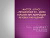 Мастер – класс «Применение Су – Джок терапии при коррекции речевых нарушений»