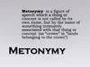 Metonymy