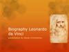 Biography Leonardo da Vinci