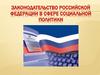 Законодательство Российской Федерации в сфере социальной политики