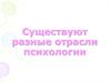 Отрасли психологии