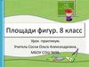 Площади фигур. 8 класс. Урок - практикум