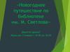 Новогоднее путешествие по библиотеке им. М Светлова