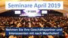 Seminare April 2019. Nehmen Sie Ihre Geschäftspartner und Interessenten mit nach Mayrhofen