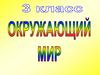 Растениеводство. Сельское хозяйство (окружающий мир, 3 класс)