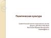 Политическая культура