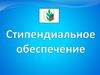 Стипендиальное обеспечение