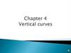 Vertical curves