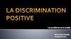 La discrimination positive