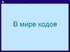 В мире кодов