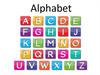 Alphabet. Transcription