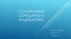 Социальные стандарты и индикаторы