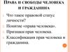 Конституция. Права и свободы человека и гражданина