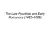 The Late Ryurikavichi and Early Romanovs (1462–1689)