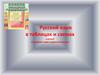 Русский язык в таблицах и схемах (часть3). Склонение имён существительных
