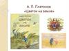 А.П. Платонов, сказка-быль «Цветок на земле»