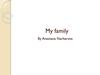 My family