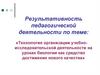 Технология организации учебно-исследовательской деятельности на уроках биологии как средство достижения нового качества