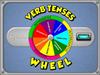Verb tenses wheel