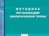 Методика организации экологической тропы