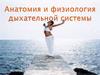 Анатомия и физиология дыхательной системы