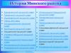 История Минского района