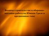 Военное строительство и оборонно-массовая работа на Южном Урале в предвоенные годы