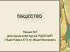 Общество, как система. Темы эссе
