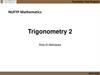 Trigonometry 2