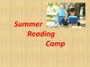 Summer reading camp