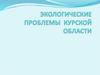 Экологические проблемы Курской  области