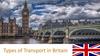 Types of Transport in Britain